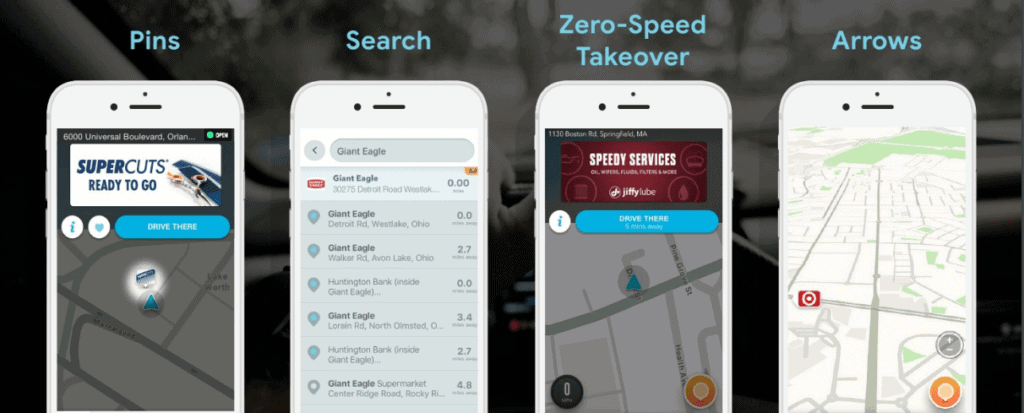 Waze ads formats