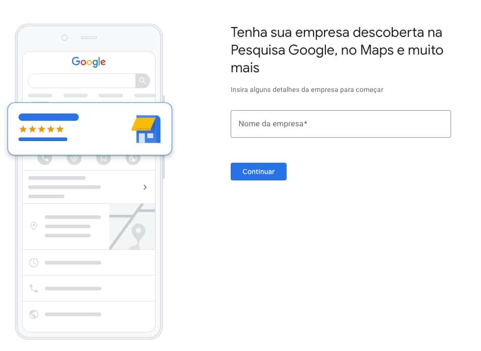 Cadastro no Goolge para melhorar ranking de seo local